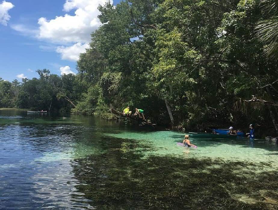 The Rainbow River Florida