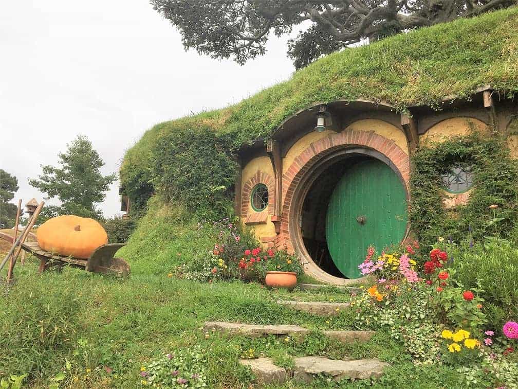 The Hobbiton Movie Set