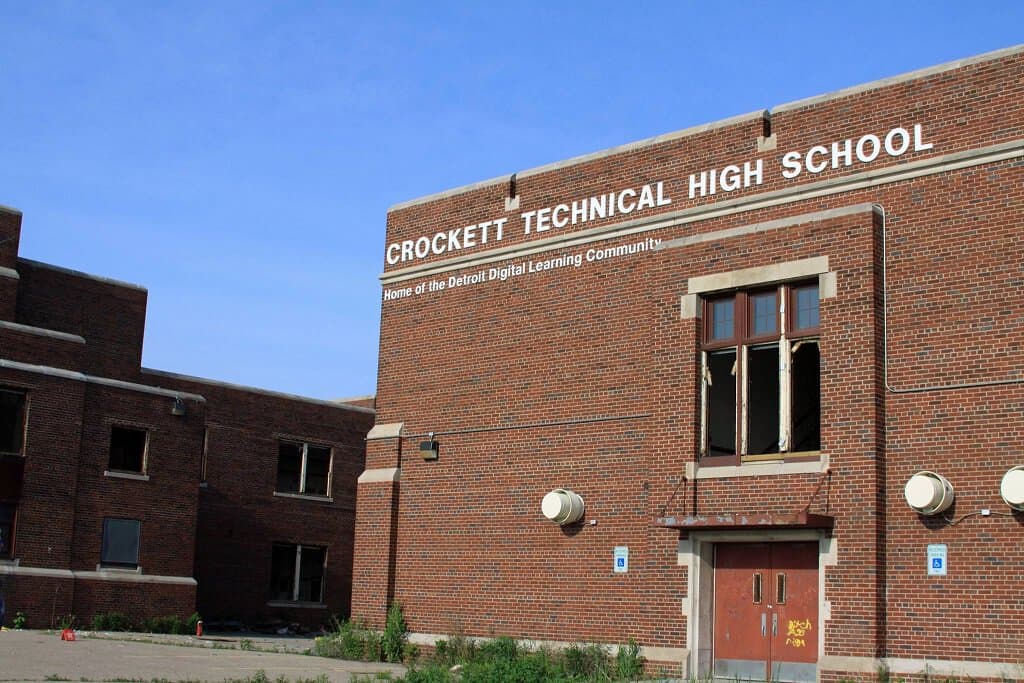 rockett Technical High School Detroit Buildings
