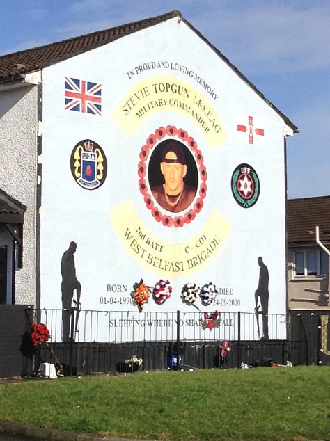 Loyalist Murual Belfast Peace Walls