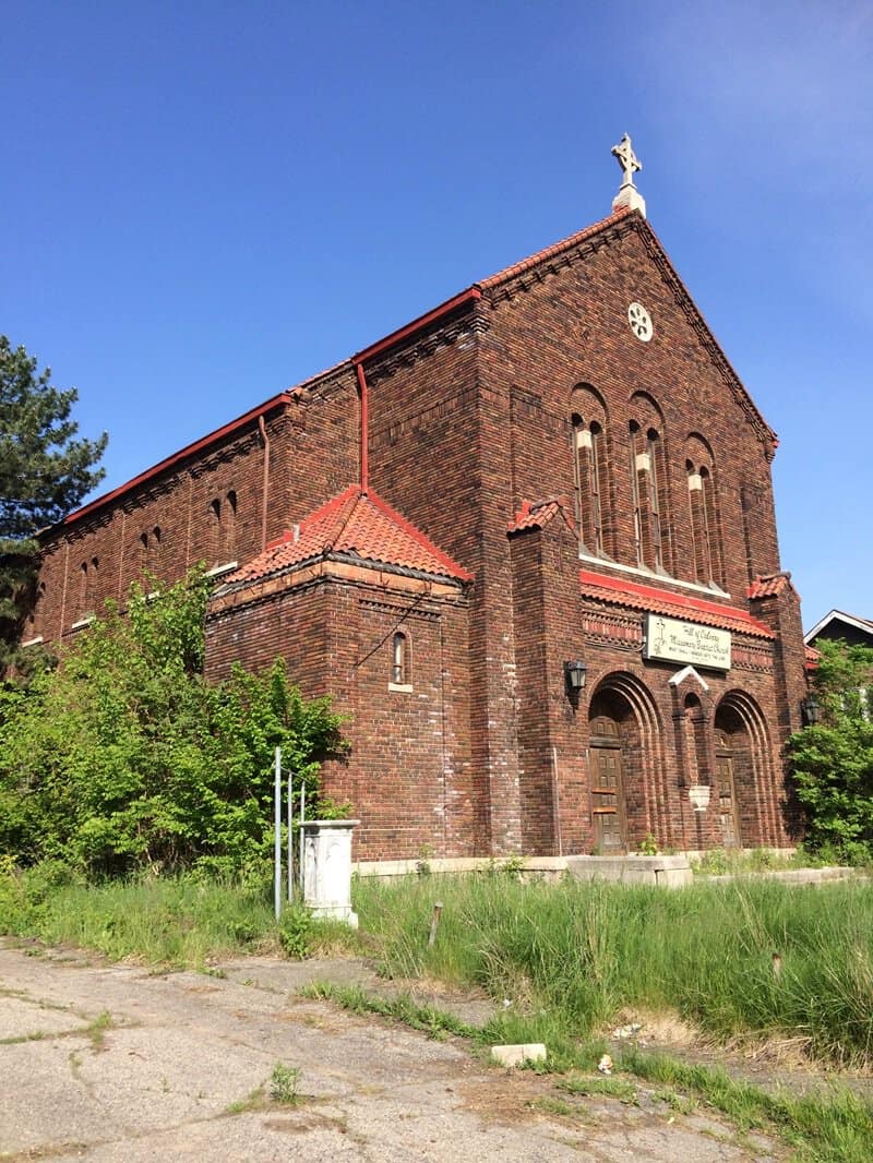 Outside The Church