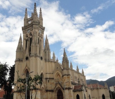 Bogota Colombia Basilica de Nuestra Senora de Lourdes