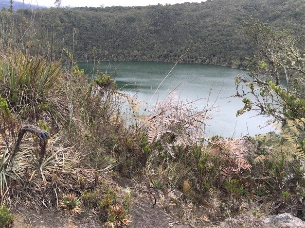 Bogota Colombia Lake Guatavita