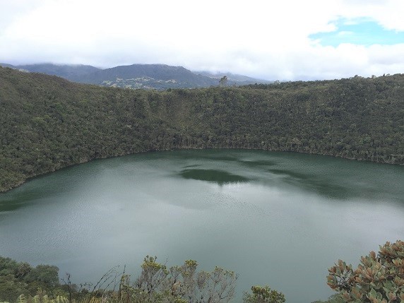 Bogota Colombia Lake Guatavita