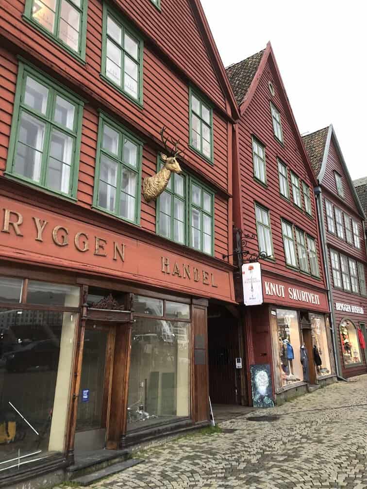 Hanseatic buildings of Bryggen