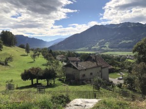 heidiland village heidi sargans switzerland administrative capital region