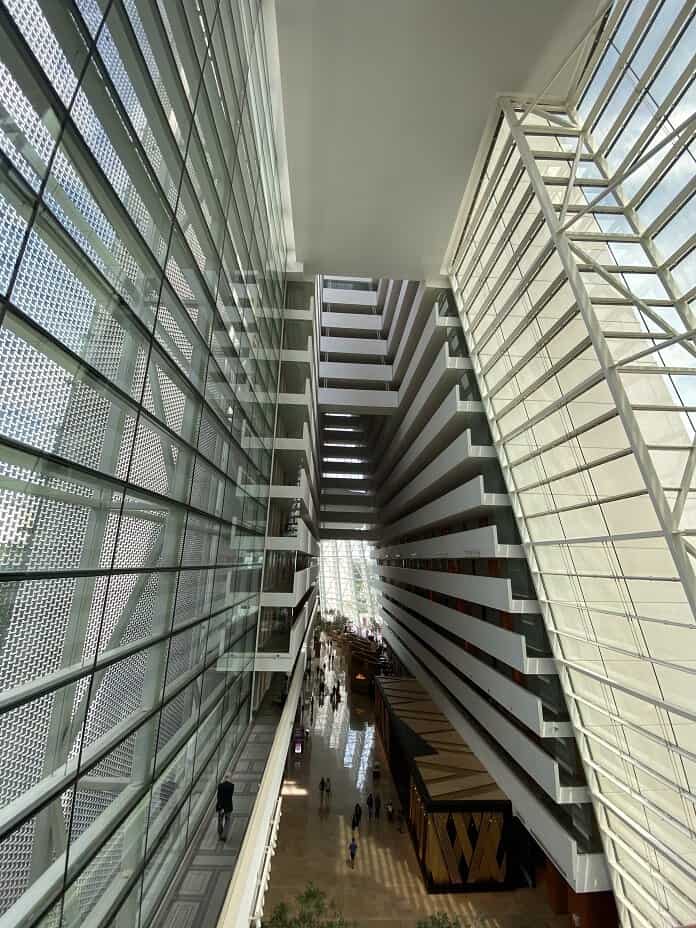 The Marina Bay Sands Lobby