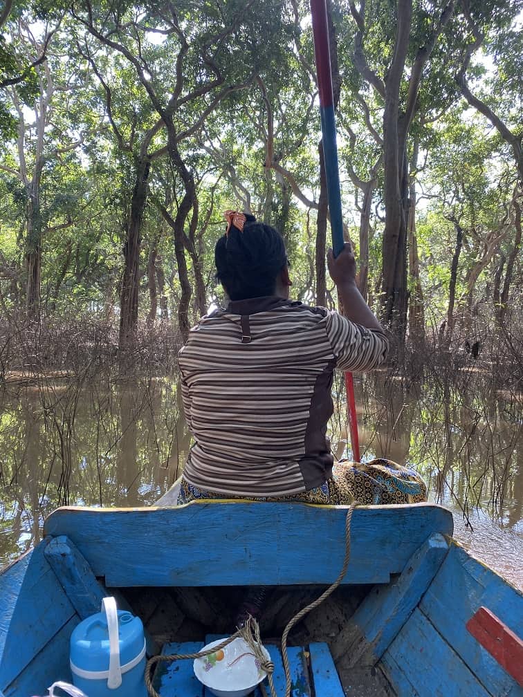 Canoe Ride Floating Village Siem Reap