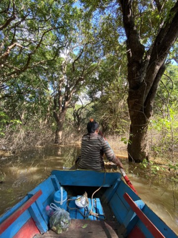Canoe Ride Floating Village Siem Reap