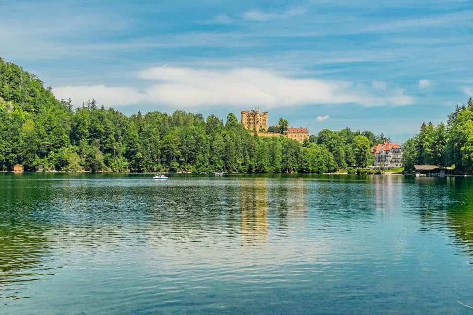 Hohenschwangau Castle Lake View
