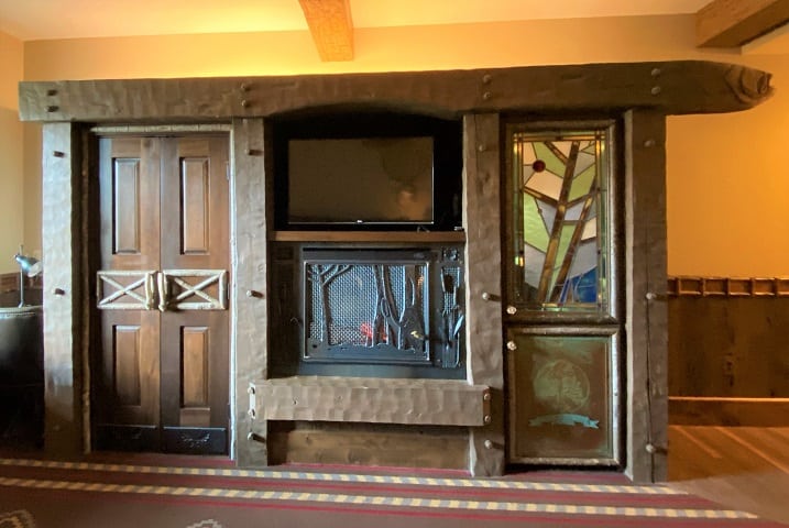 Big Cypress Lodge Fireplace