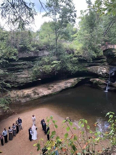 Hocking Hills State Park Wedding