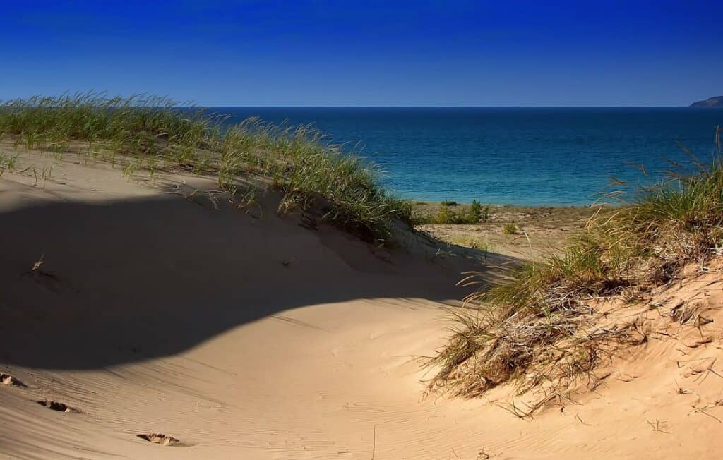 Riding the Sand Dunes in Michigan