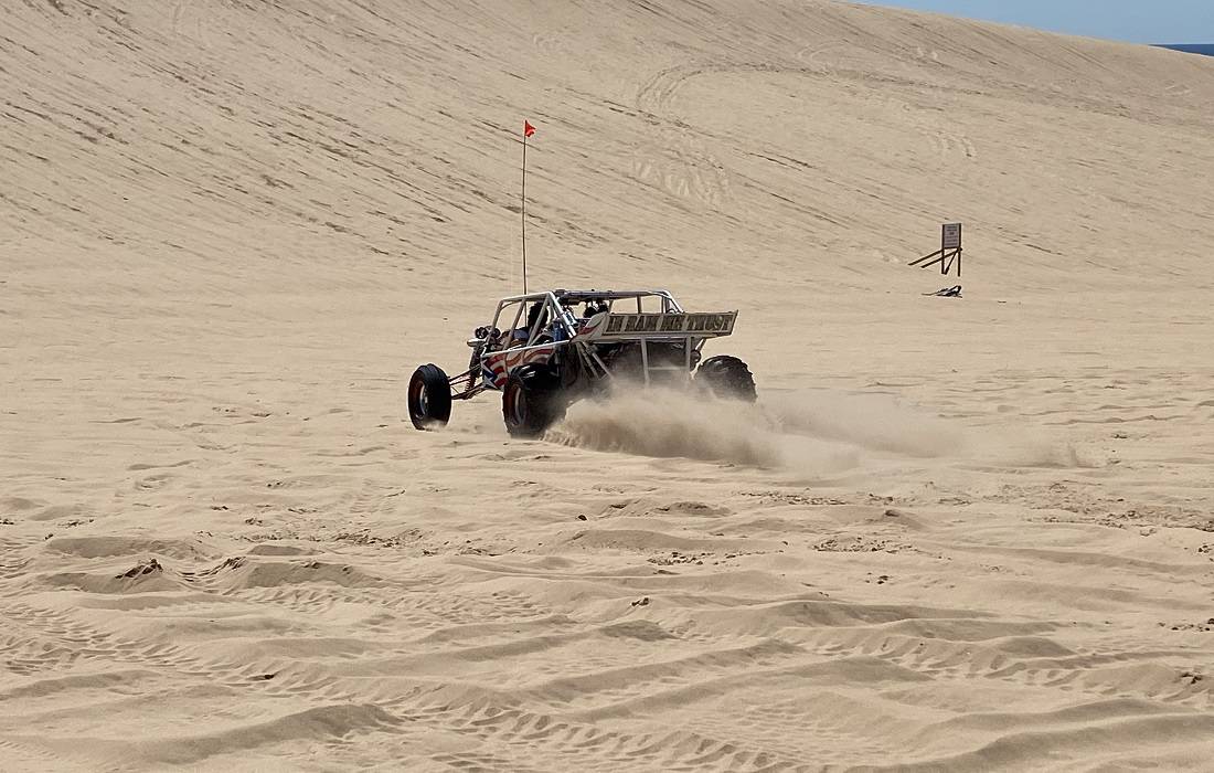 Riding the Sand Dunes in Michigan