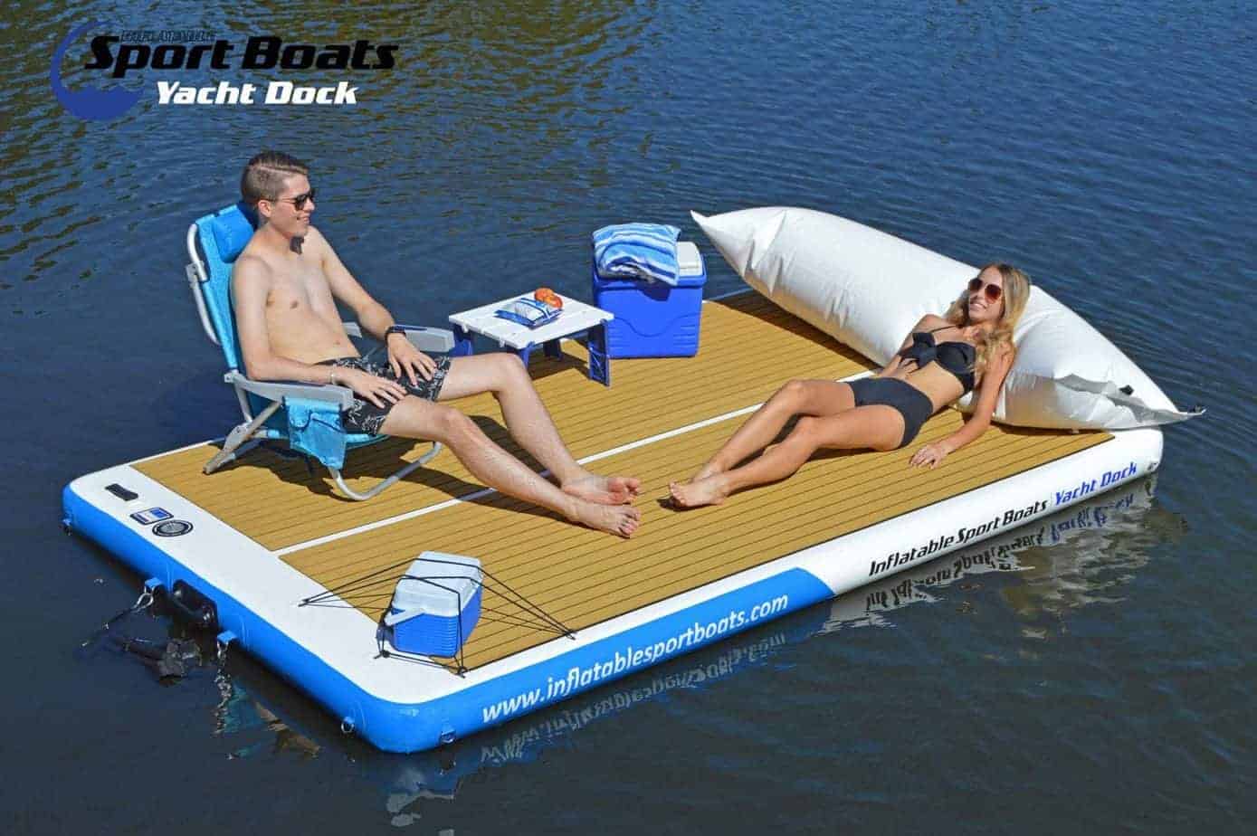 Inflatable Sport Boats Yacht Dock