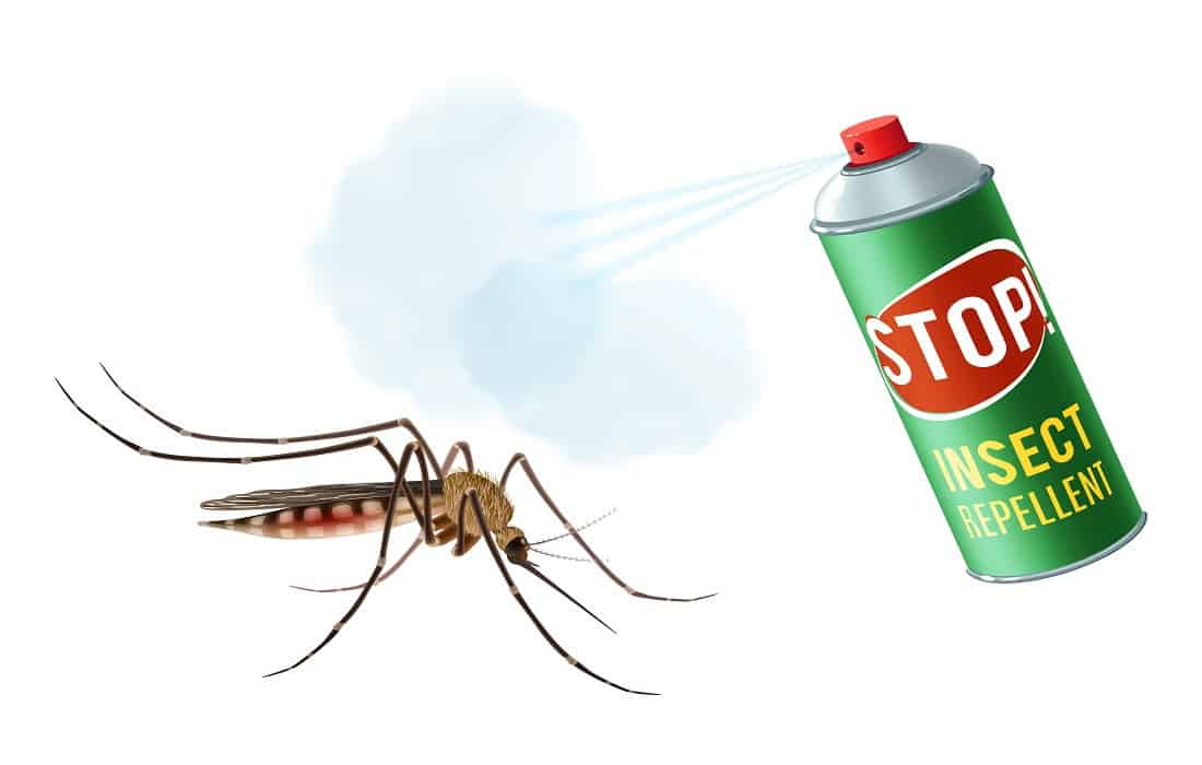 Anti mosquito spray