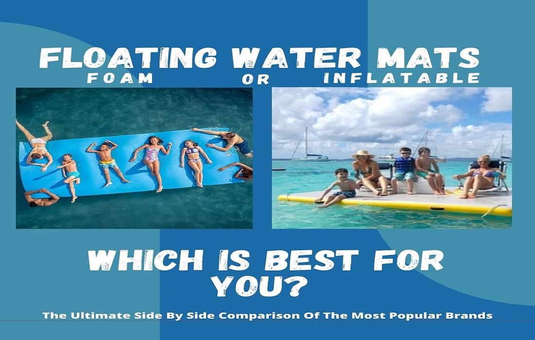 Best Floating Water Mats Review in 2022 [Top 5 Floating Water Pads] 💯💯 