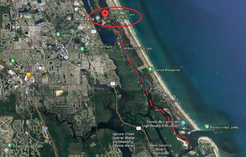 how far is port orange from orlando