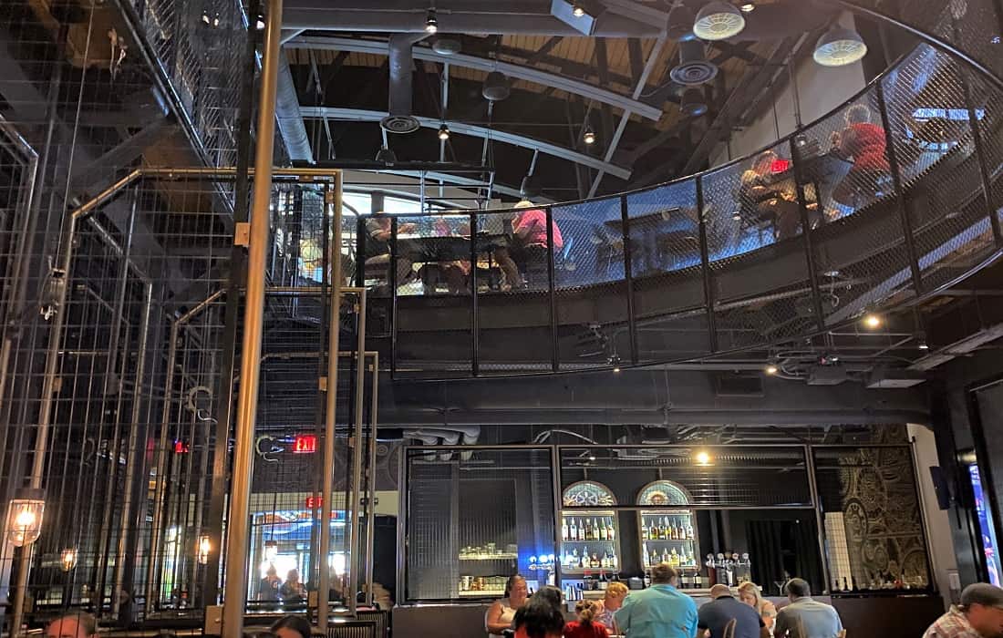 Inside toothsome chocolate emporium