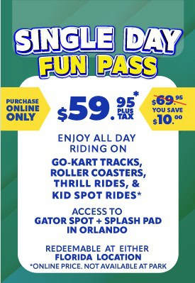 Fun Spot Single Day Fun Pass