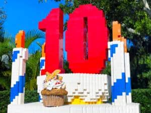 Legoland Florida 10th Birthday Cake