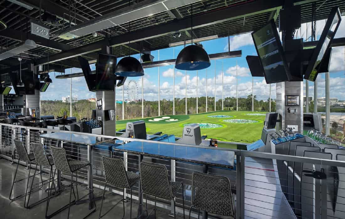 Topgolf Orlando - The Simulated Golfing Experience  Florida travel guide,  Florida travel, Us travel destinations