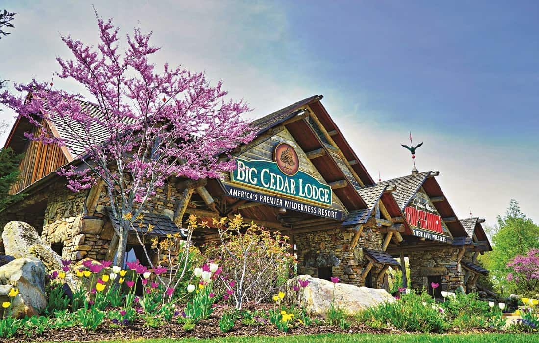 Big Cedar Lodge in Missouri Enterance