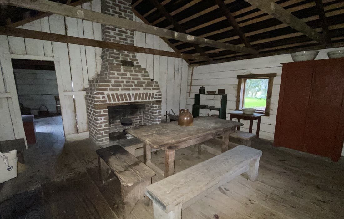 Inside Slave Cabins