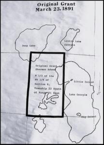 Origional Grant To Sherman 3_23_1891 Lake Georgia