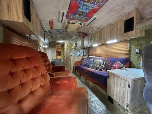 Inside Woodstock Grateful Dead Bus