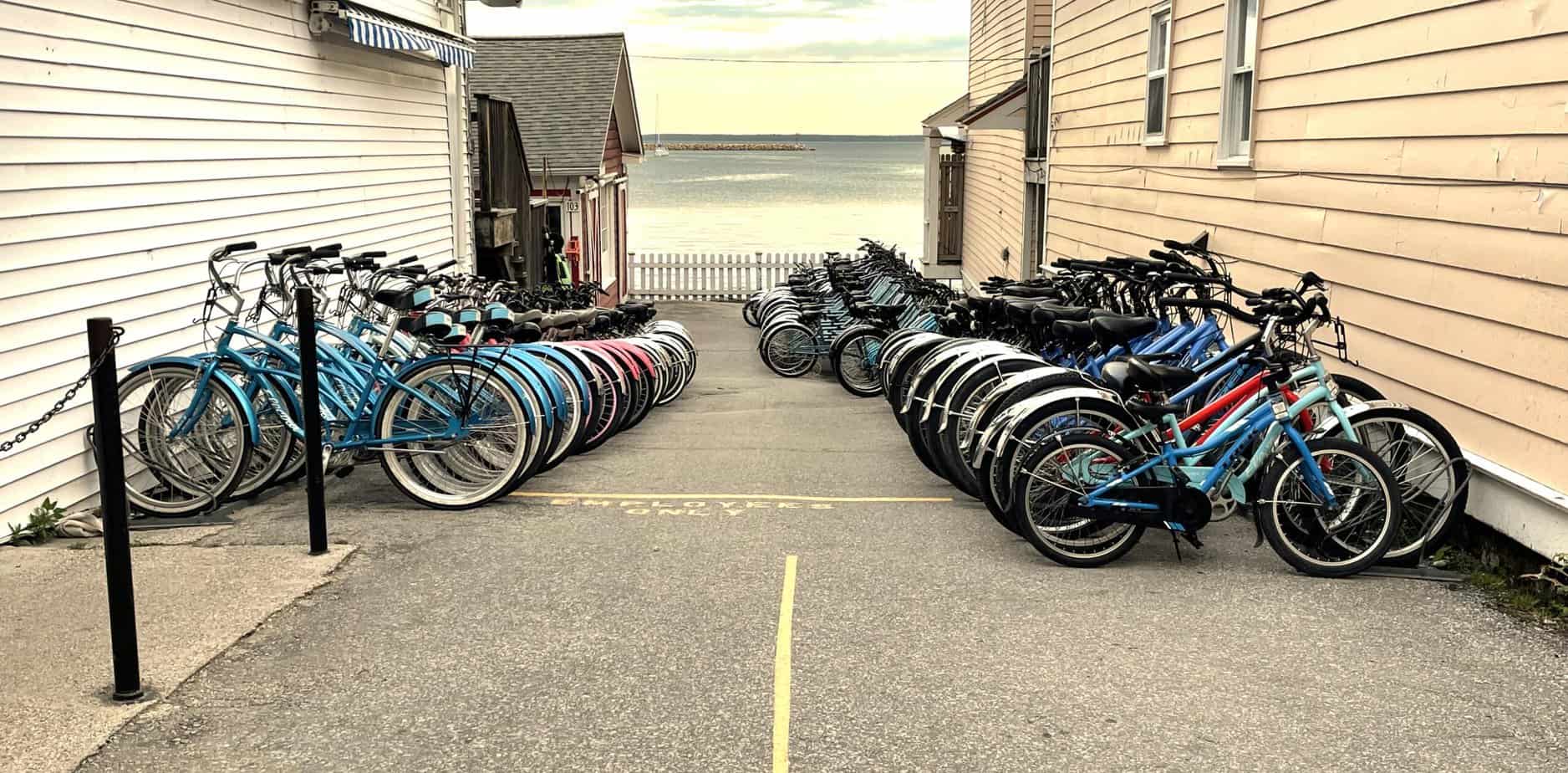 Bikes For Rent On Mackinac Island