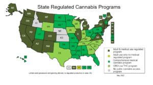Marijuana Legalized Map