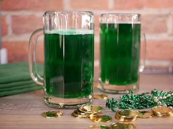 Patricks Day Green Beer