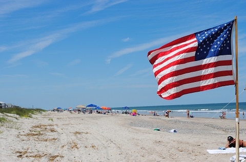 Beach July 4th