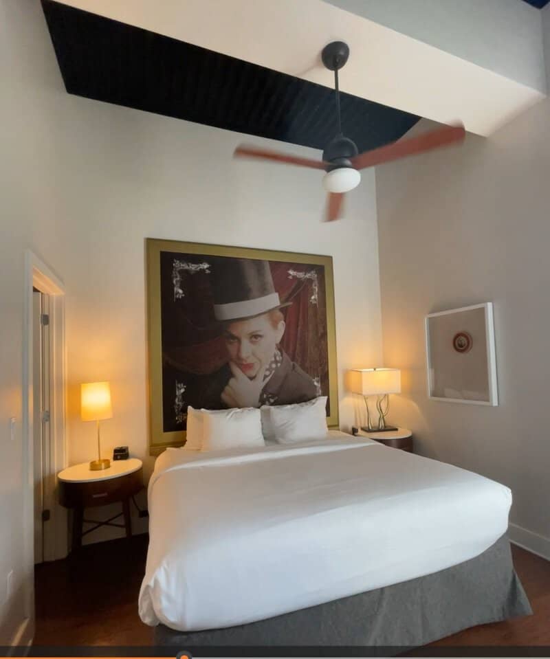 The Marquee New Orleans Master Bedroom
