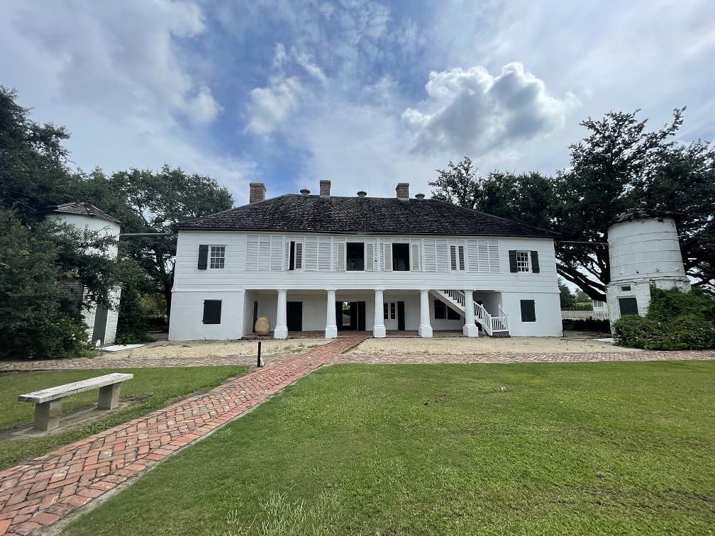 The Whitney Plantation Mansion Back