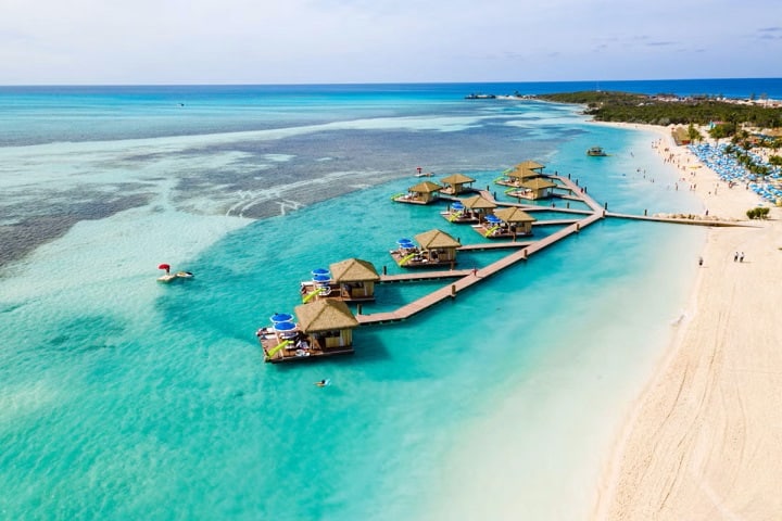 CocoCay Beach Club Over Water Bungalows