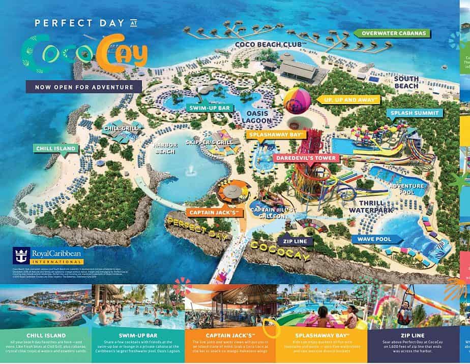 Map Of CocoCay