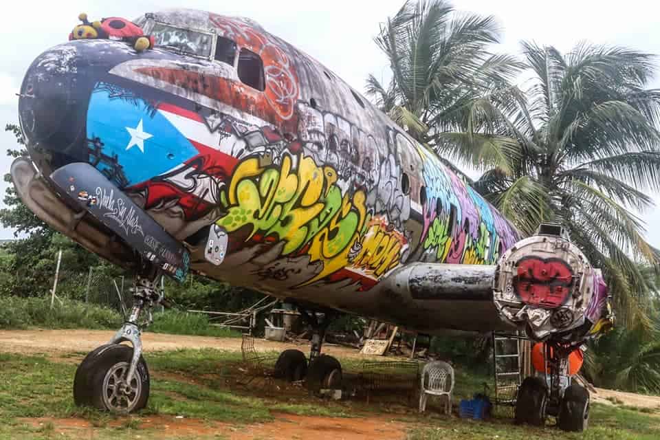 Abandoned Plane in Aguadilla