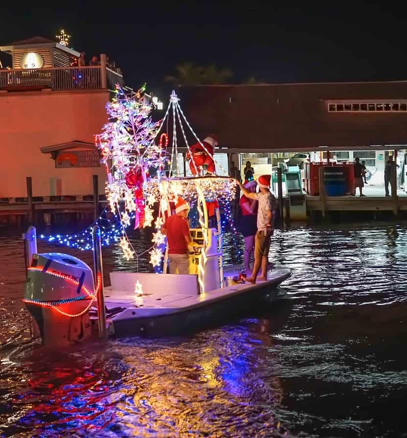 Chritmas Boat Florida