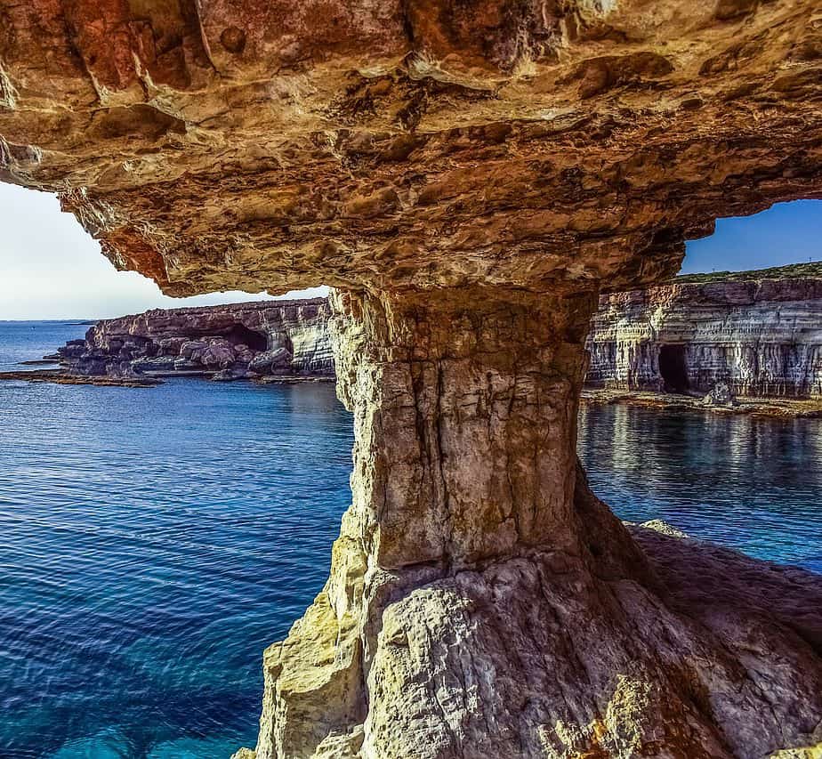 Cyprus Cavo Greco Sea Caves