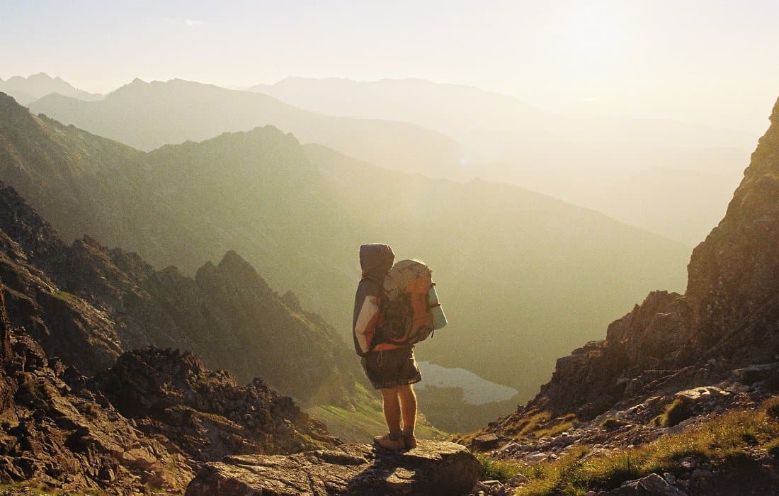 Solo Hiking Walker’s Haute Route