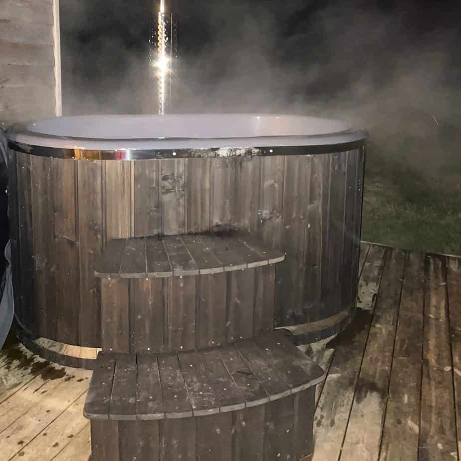 Wood Burning Hot Tub