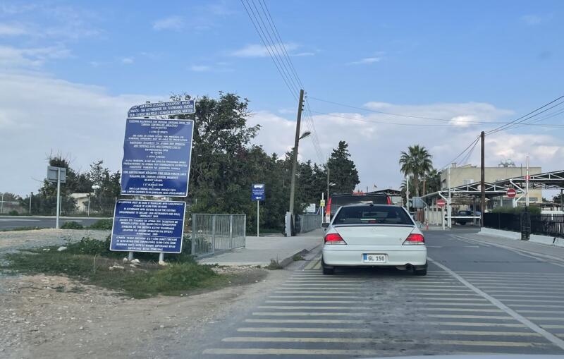 cyprus border crossing car insurance cost