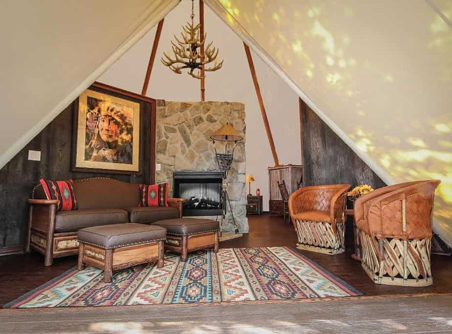 Luxe Teepee Living Space At Westgate Resort