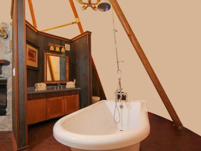 Luxe Teepees Bathroom At Westgate Resort