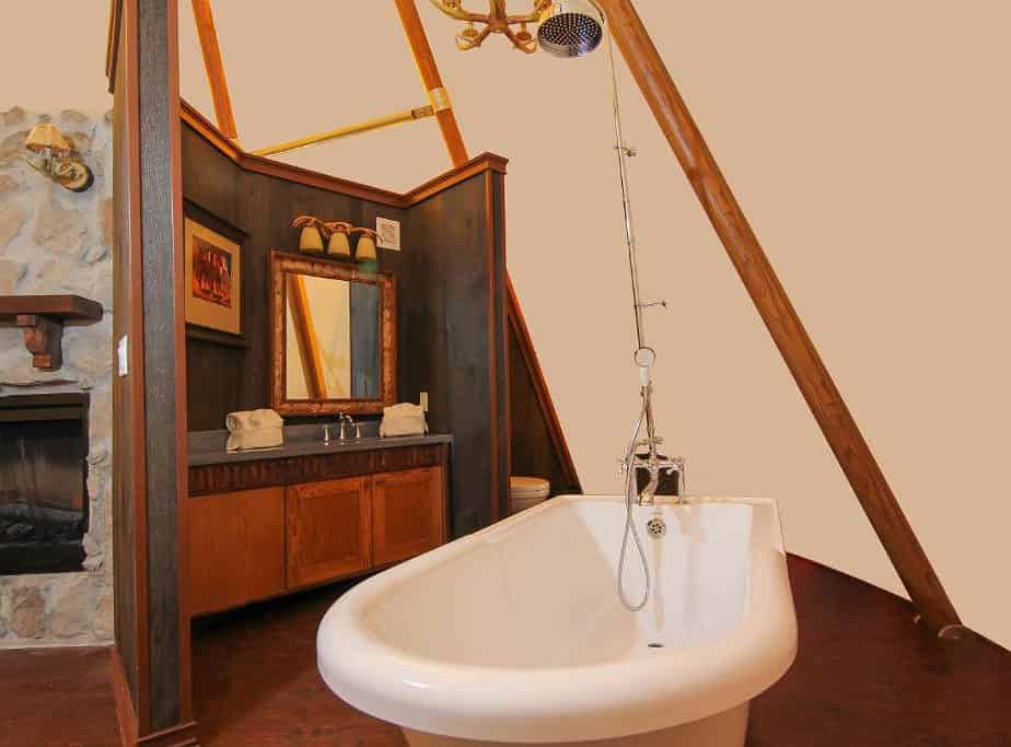 Luxe Teepees Bathroom At Westgate Resort