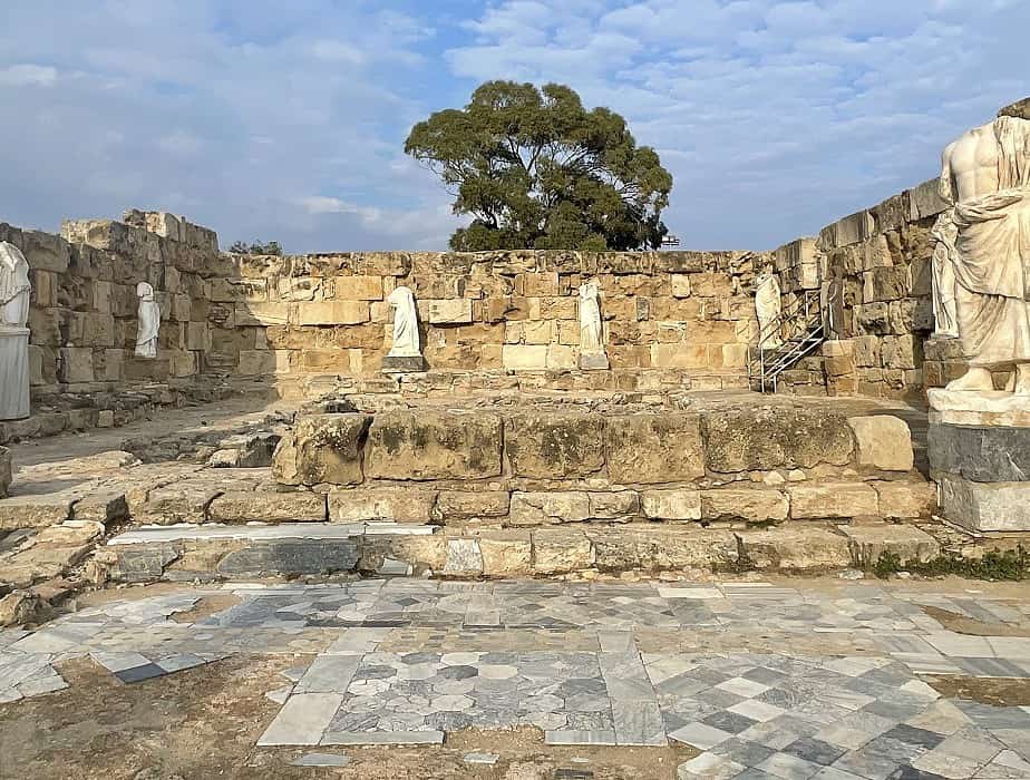 Salamis in Cyprus - The Ancient City Of Ruins In Famagusta