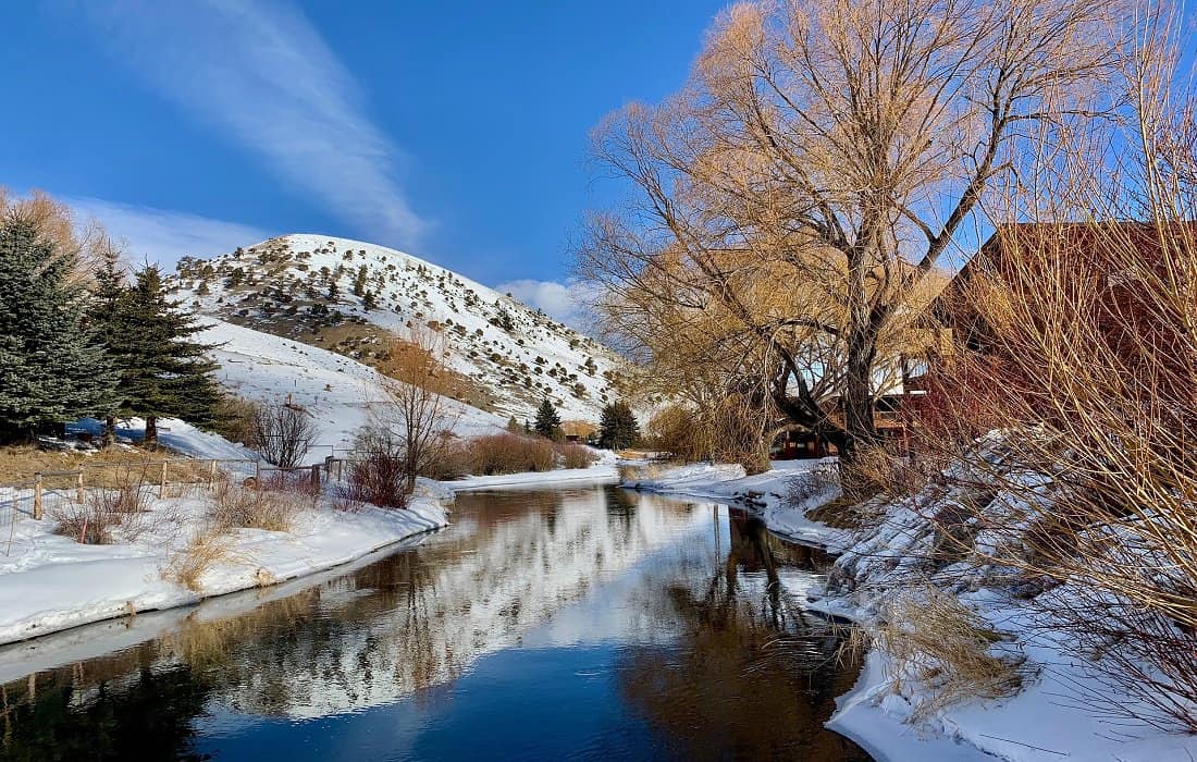 Jackson Hole Wyoming In The Winter