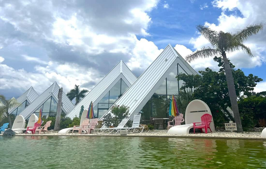 Pyramids in Florida Resort